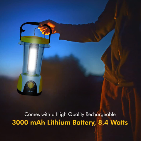 Wipro E10004 1.5 H Lantern Emergency Light Price in India - Buy