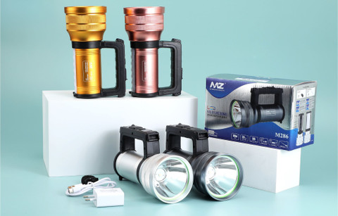 MZ M286 (LED RECHARGEABLE SEARCHLIGHT) Multifunctional 5 Modes,80W