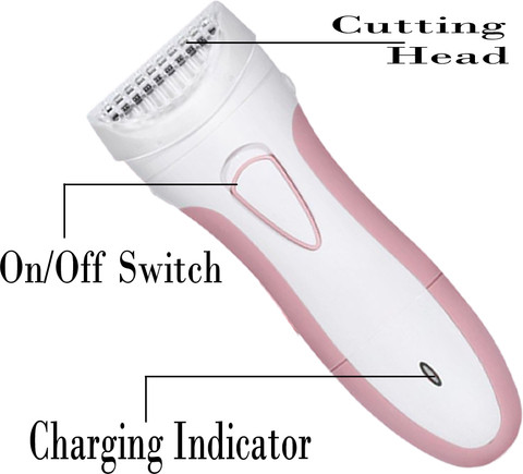 OLPK All Body Hair Remover Kit Women Epilator Lady Shaver Cordless