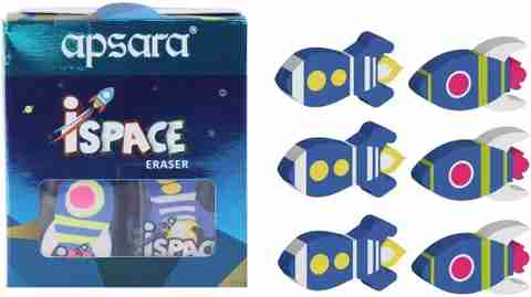 Flipkart.com | APSARA I space Non-Toxic Eraser - Eraser