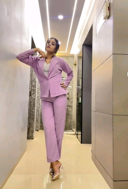 JANGID FASHION Women Blazer Pant Set