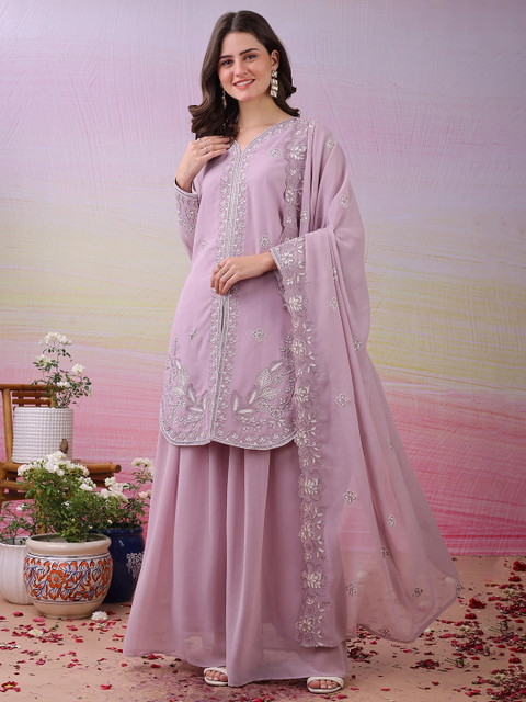 ladies sharara dress Yellow Gharara Designs Shop Yellow Sharara Suits Dresses For Women Online In USA