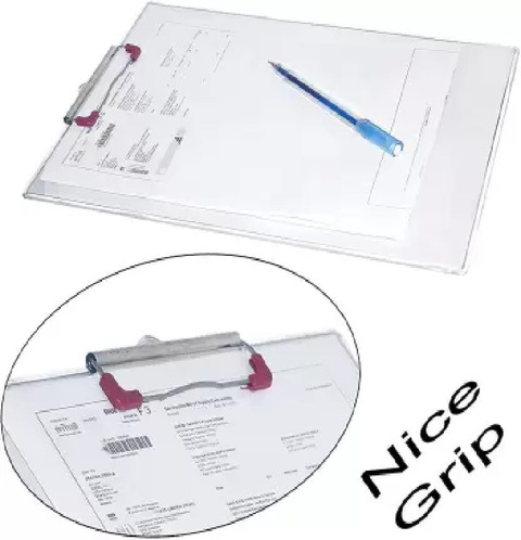 Paper Click Board Flipkart.com | Dacto2pick Crystal Clear Exam Writing Pad Boost Focus ...