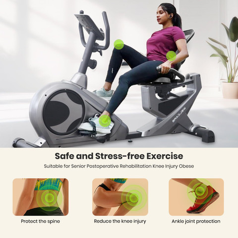 Magnetic Resistance Best Home Exercise Bike For Small Spaces Bike - Main Image