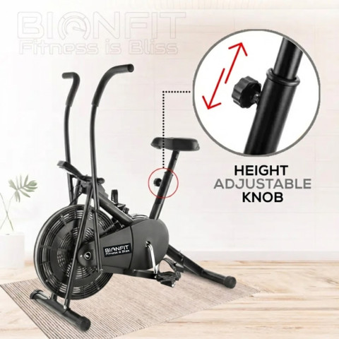 stationary bicycle with moving arms Sunny Health & Fitness Performance Interactive Series Recumbent Exercise Bike Maximum weight capacity is up to 400 LBS pooboo Folding Exercise Bike, Foldable