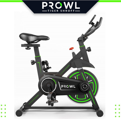 PROWL by TIGER SHROFF AERO Spin Bike Exercise Cycle with Kg