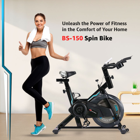 Powermax Fitness BS-150 Belt Drive Fitness for Max User 110Kg