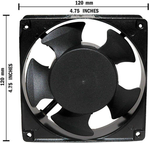 STANDART4〜10 Cooling Fan | REC 22038 | 4 inch | 0.10 Amp | 220 - 240 VAC