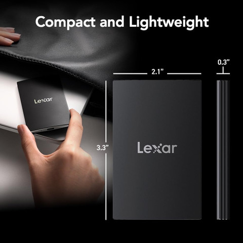 Lexar 2TB USB3.2 Gen 2X2 Portable SSD PSSD up to 2000MB/s Read
