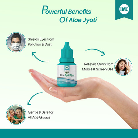 IMC Aloe Jyoti Plus Extra Power | Clean, Healthy Eyes, Pollution Protection  | Eye Drops Price in India - Buy IMC Aloe Jyoti Plus Extra Power | Clean,  Healthy Eyes, Pollution Protection |