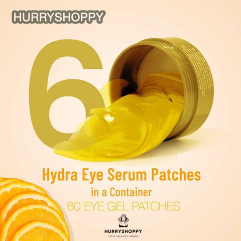 HurryShoppy Under Eye Mask Sheet Patches for Dark Circle Women Men 24k Gold Eye Cooling Gel (60 g) - Image 5