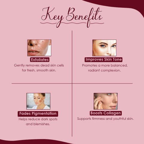 mi nature Natural Pomegranate Peel Powder (Punica granatum) Skin