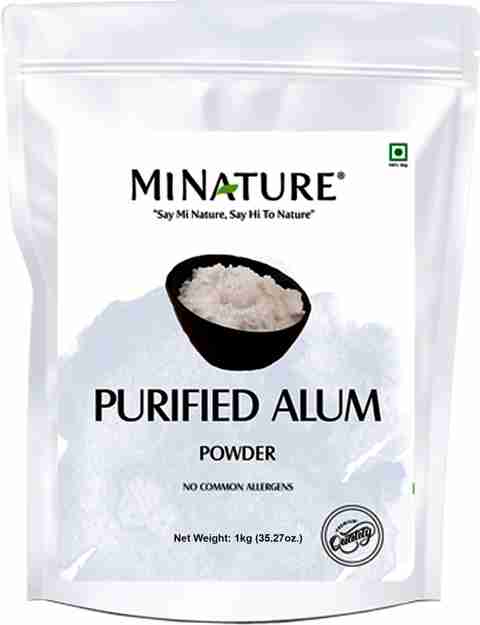 mi nature Alum Powder - 1kg - Price in India, Buy mi nature Alum Powder ...