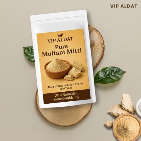VIP ALDAT Multani Mitti Glow Lumière Herbal Supreme Bright Radiance ...