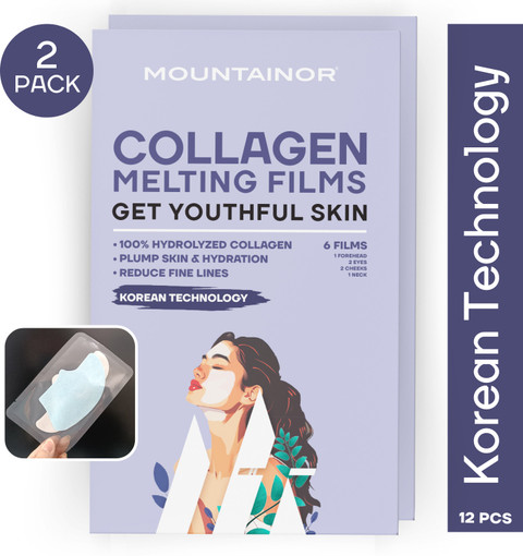 Mountainor Melting Collagen Film Sheet mask Face & Neck Skin