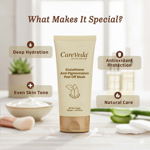 natural glutathione face pack CareVeda Anti-Pigmentation Peel off Mask Enriched with Kojic Acid & Arbutin E Options:NAD 100mg Injection (Single Treatment) Przeciwzapalne is glutathione safe for