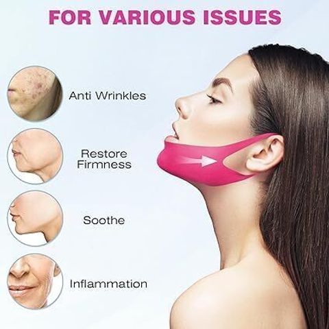 JUDEE Collagen V Lifting Gel Mask | Double-chin Mask | Instant Cooling & Depuffing Face Shaping Mask - Image 7