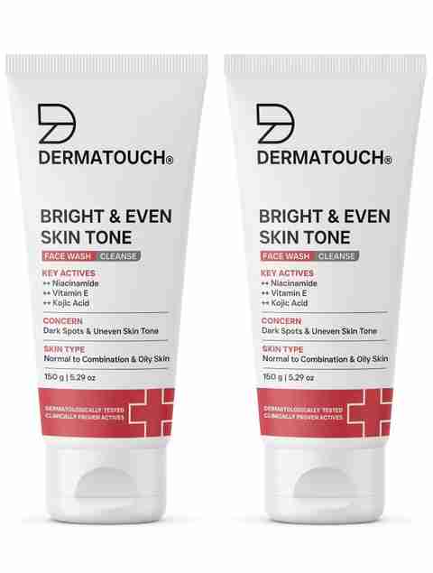 Dermatouch Bright & Even Tone Face Wash with Niacinamide, 300g - Image 5