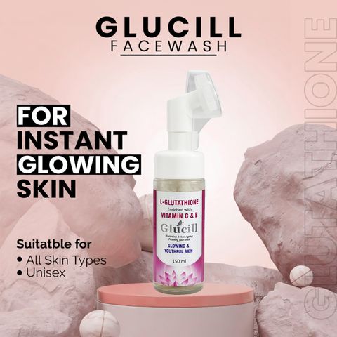 glutathione vitamin c face wash L-Glutathione Sodium Hydroxide @crusmetic Glutathione face wash infused