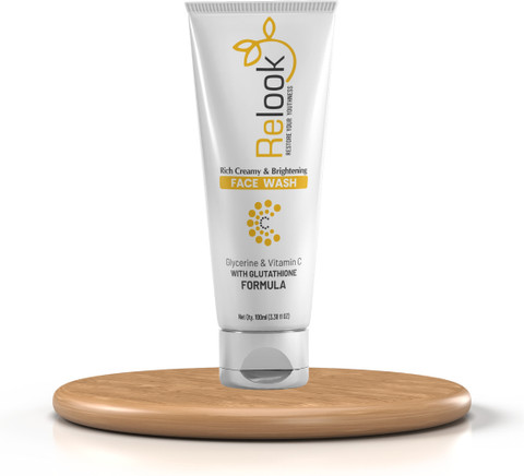 relook RICH CREAMY GLUTATHIONE WHITENING Face Wash - Price in India, Buy  relook RICH CREAMY GLUTATHIONE WHITENING Face Wash Online In India,  Reviews, Ratings & Features | Flipkart.com
