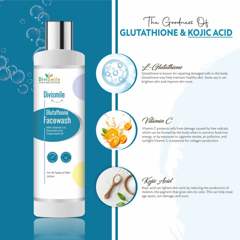 glutathione smiles Reduced Supplement with Milk Thistle - Liver Support Glutathione for Glowing Skin: Does