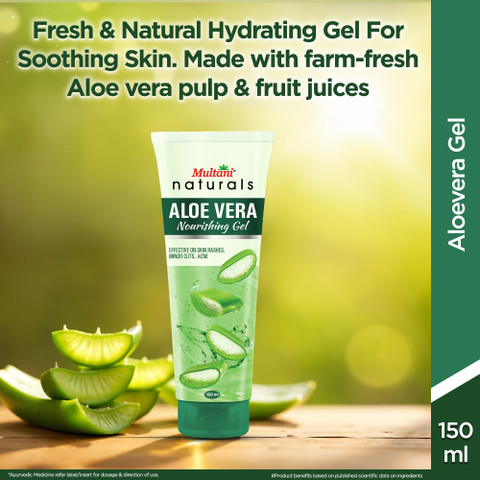 Multani Naturals Aloe Vera Face Gel (Pack of 2) | Anti- Acne & Pimple |  Control Wrinkles - Price in India - Buy Multani Naturals Aloe Vera Face Gel  (Pack of 2) |