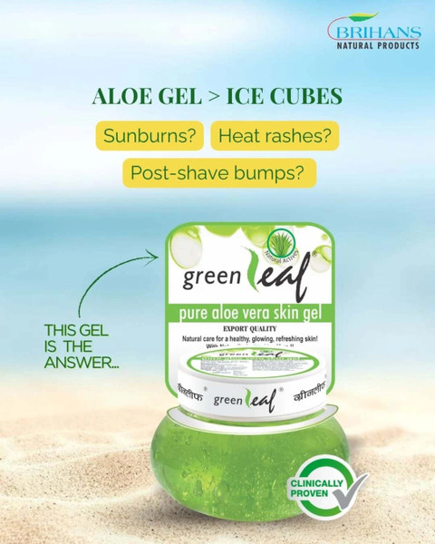 GREENLEAF Pure Aloe Vera Ayurvedic,Soothing Skin Gel for Face&Body Face  Wash - Price in India, Buy GREENLEAF Pure Aloe Vera Ayurvedic,Soothing Skin  Gel for Face&Body Face Wash Online In India, Reviews, Ratings