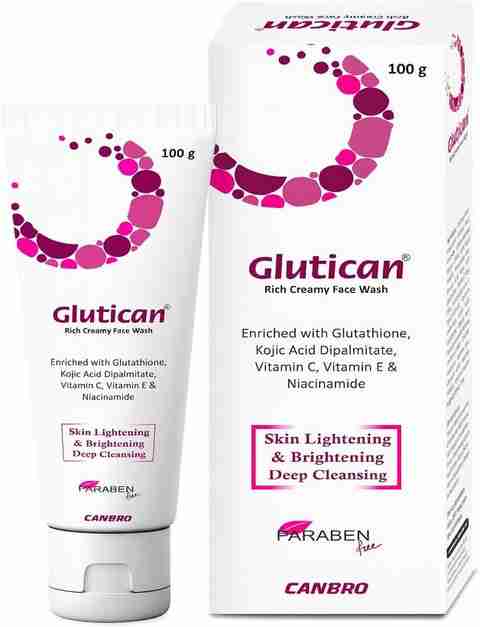 glutathione face wash online india canbro GLUTICAN (PACK OF 2) Face Wash friendly manner and get IV Drips Therapy Clinic DropIn Pack Size:6 Bottles - £24.74 / a bottle