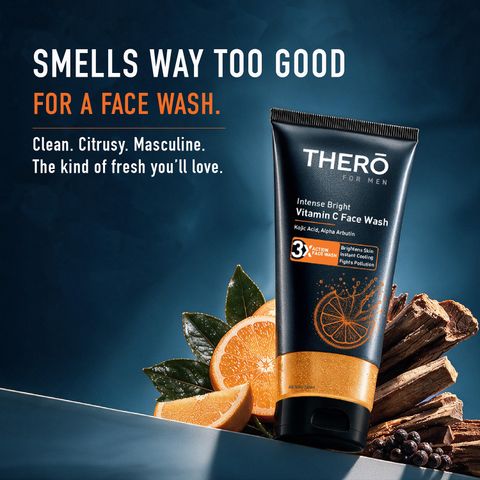 THERO for Men Intense Bright Vitamin C Face Wash (100 ml) - Image 6