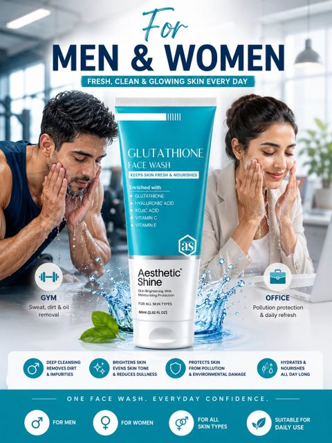 glutathione hyaluronic acid kojic acid facewash benefits reviews Gluta Wash Face Wash with L-Glutathione, Acid, Vitamin C & E, Grape Seed Oil Daily Gentle Cleanser for Tan Removal, Pigmentation, Brightening & Uneven Skin Tone 100ml Kojic Acid Skin Brightening Body