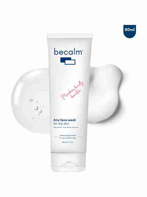 Becalm Airy Wash Salicylic Face Wash 80ml - Image 5