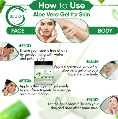 aloe vera oil skin Soothing Aloe Vera Gel main image 0