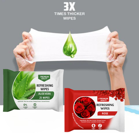 ShakalyaVeda Wet Wipes for Face & Baby Care | Aloe Vera, Lemon, Rose | 75  Wipes - Price in India, Buy ShakalyaVeda Wet Wipes for Face & Baby Care | Aloe  Vera,