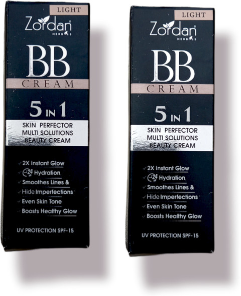 ILLON BB CREAM 30g SPF 35PA＋＋ ZORDAN Herbals BB Cream 5 in 1 (Light) Price in India - Buy ZORDAN