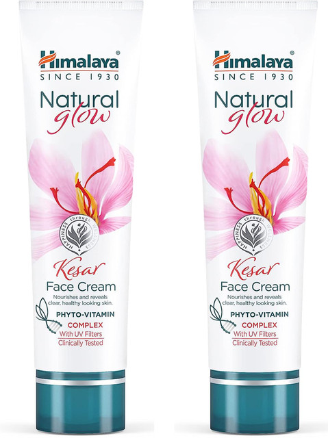 HIMALAYA Natural Glow Face Cream with Kesar and Alfalfa & Vit