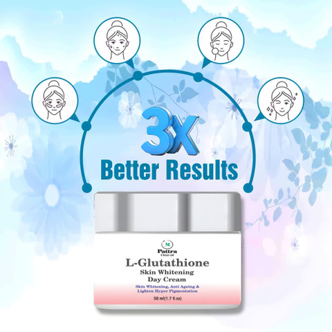 Pattra L-Glutathione Face Day Cream with Vitamin C,E Skin Brightening Whiting Price in India