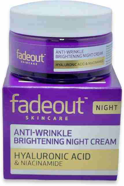 ❤️ FIERTE Ageduallink Cream Night 35g❤️ Fadeout Anti Wrinkle Brightening Night Cream 50g - Price in India