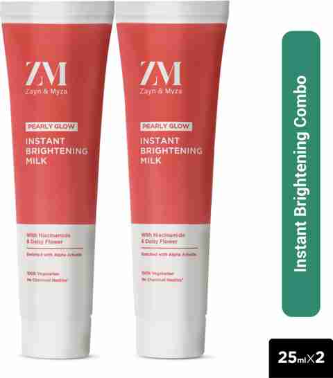 SOMEDAY PREMIUM BODY MILK 2本セット ZM Zayn & Myza Pearly Glow Insta Brightening Milk Tube (Pack