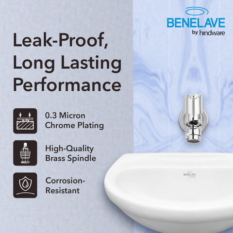 Benelave by Hindware BLQCP90011 Indus Bib Tap Faucet Price in