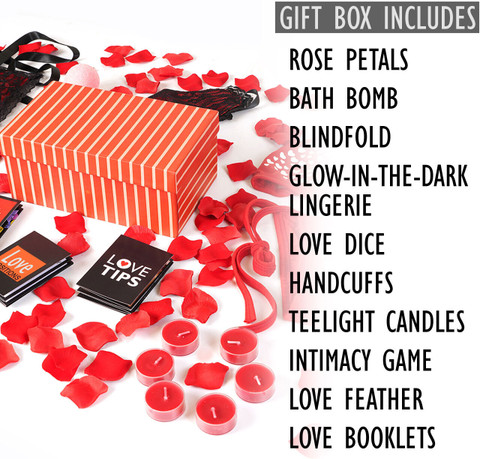 Exciting Lives Romantic Gift Box Gift for Date Nights, Love