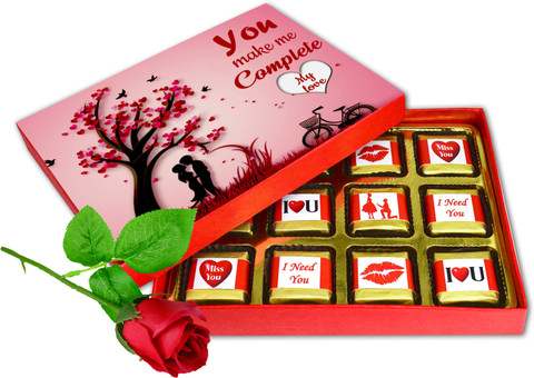 Midiron Romantic Chocolate Gift Pack for Girlfriend, Wife