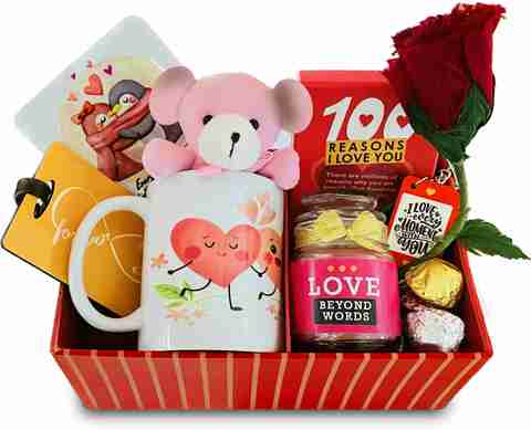 Exciting Lives Romantic Box Of Love -Gift For WIfe,Girlfriend For