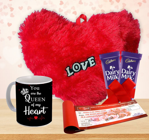Buy Tied Ribbons Valentine Gift For Girlfriend Boyfriend Husband