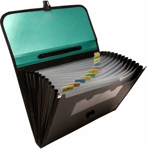 File For Doccuments Flipkart.com | Skrill Plastic 13 Pockets Expanding File Folder for ...