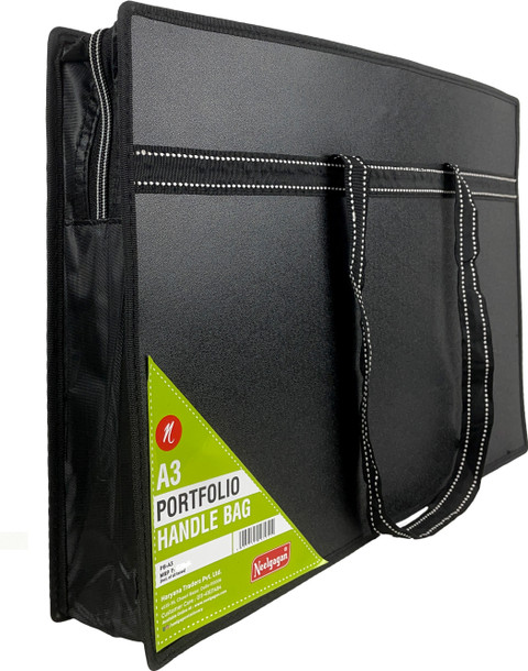 NEELGAGAN Portfolio Handle Bag A3 Size Document Bag