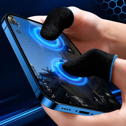 RRRB TRADING Silver Trigger, White Trigger, Finger Sleeves (Pack Of 3) & Phone Stand Gaming Accessory Kit (Na, For Android) - Image 5