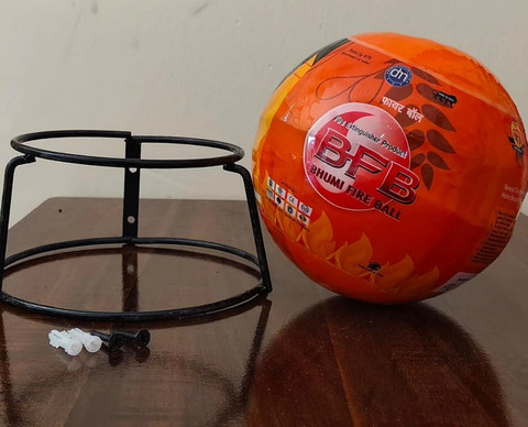 【X-LARGE】×【BON FIRE】 Ball Parkジャケット XS bfb Fire Extinguisher Ball Self Activate Reaction Time 3-5 sec