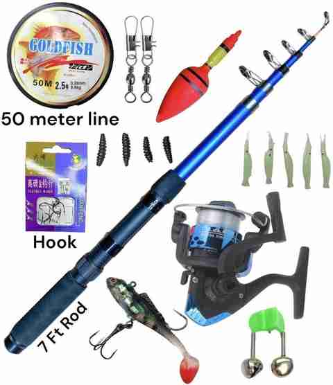 fishing rod combo price in india Sougayilang and Reel Combo, Medium Fishing Pole with Casting Reel Combo, 2-Piece Fishing Combo-2.1m and Right Handed Reel Sports, Fitness & Outdoors Stainless Steel Hooded Reel Seat is anti All-in-One Fly Rod Combos