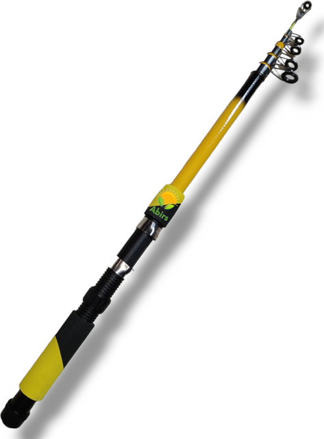Abirs fiberglass fishing rod (7 ft 210 cm) bendao 210 Special Yellow  Fishing Rod