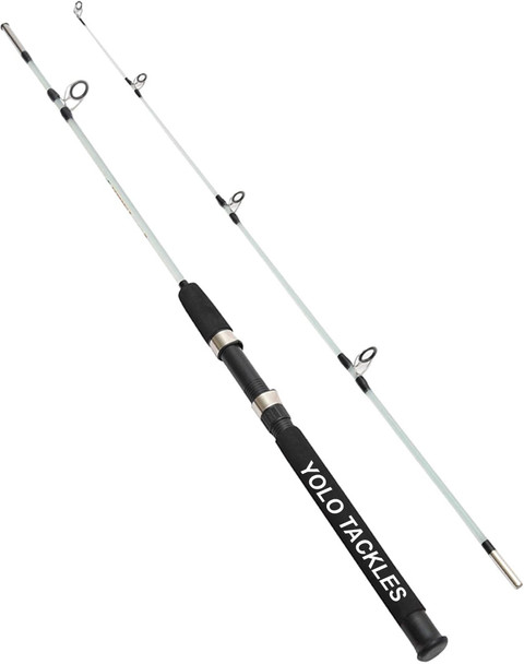 Yolo Tackles Sections Solid Fishing Rod unbreakable solid fiber